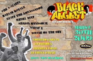 Black-August-2009-final Flyer